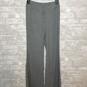 SHEINGray Wide-Leg Pants – Small, Cotton-Spandex Blend